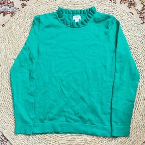 J. Crew Green 100% Cotton